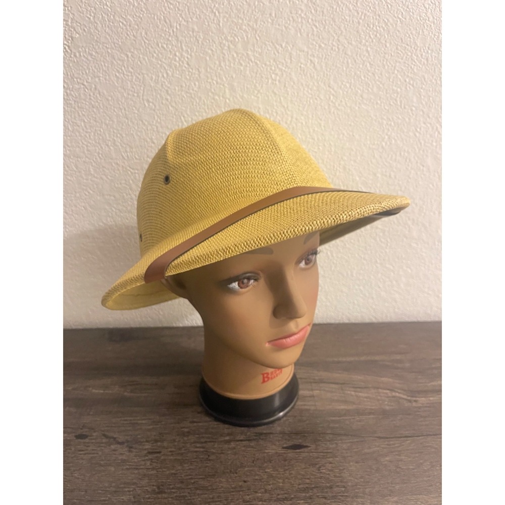 Dorfman Pacific Co. Authentic Hard-shell Safari Hat Travel Costume